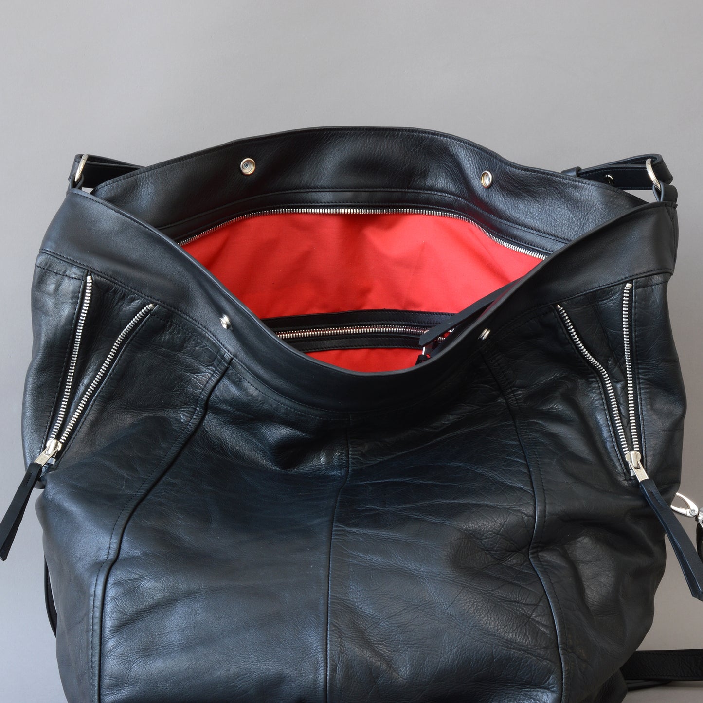 Echtes Leder Hobo #023