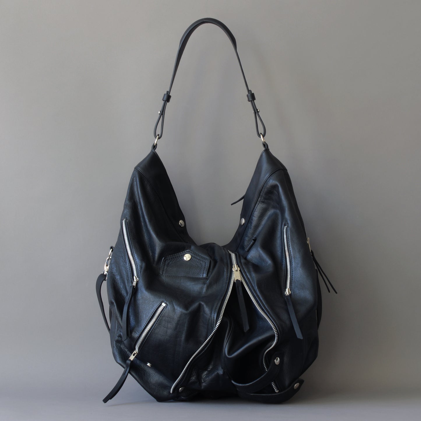 Echtes Leder Hobo #023
