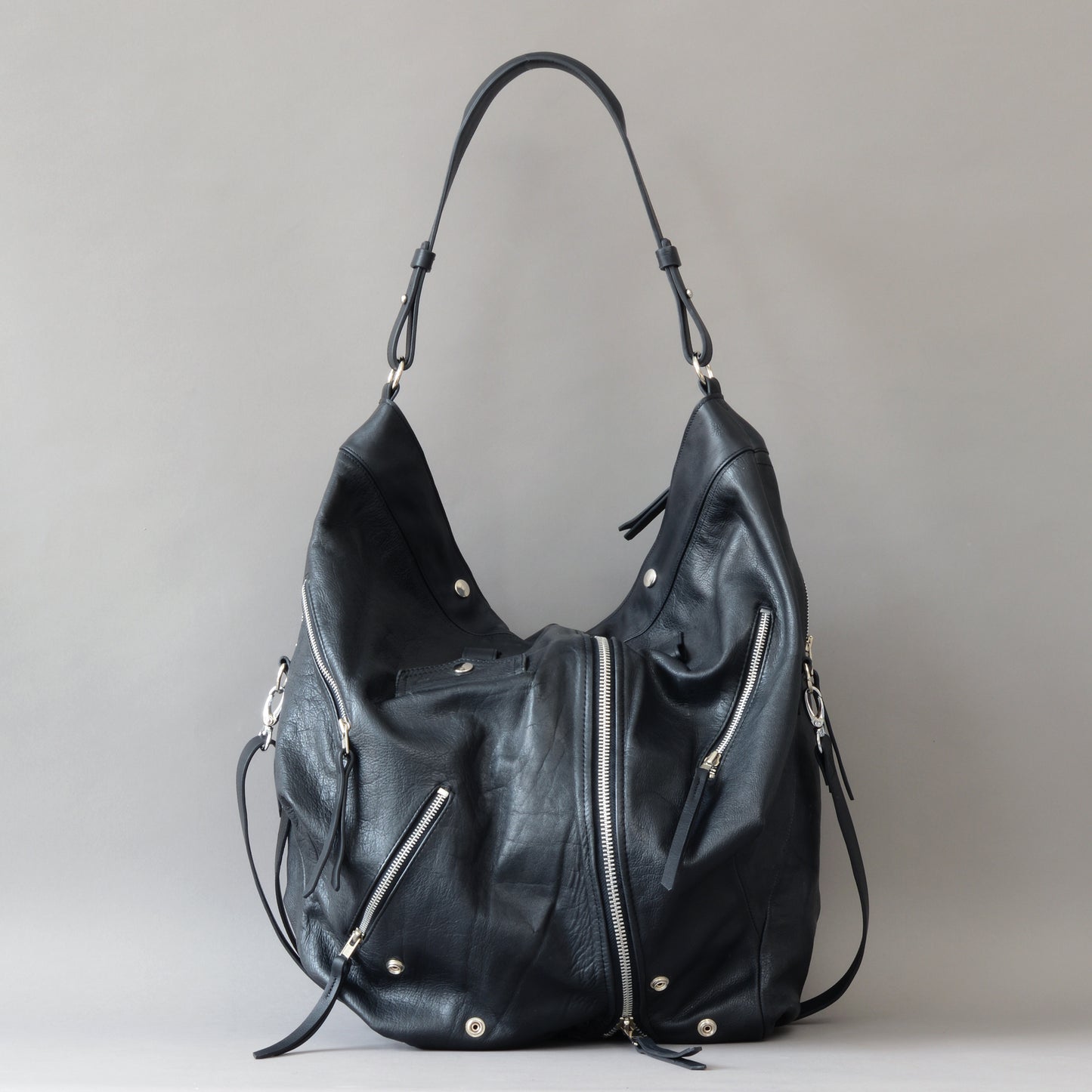 Echtes Leder Hobo #023