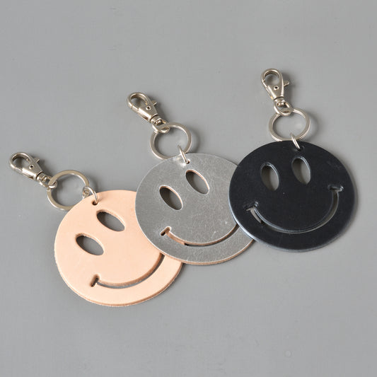 Smiley Face Key Ring