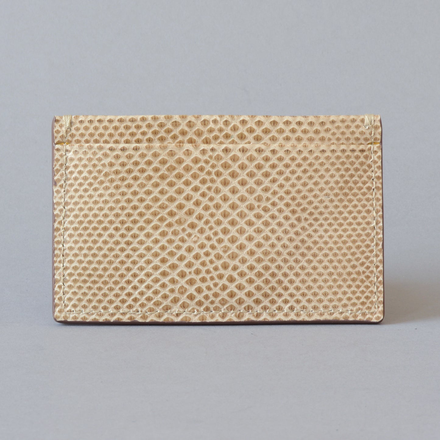 Card Wallet Brown Python
