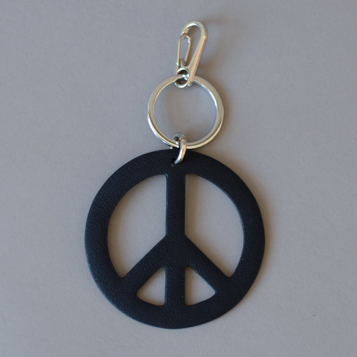CND Key Ring Silver Black