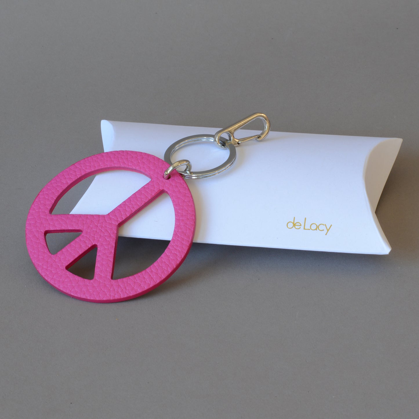 CND Key Ring Yellow Pink