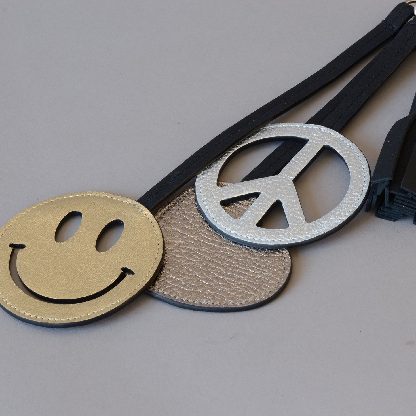 Bag Charm Quartet Black Gold