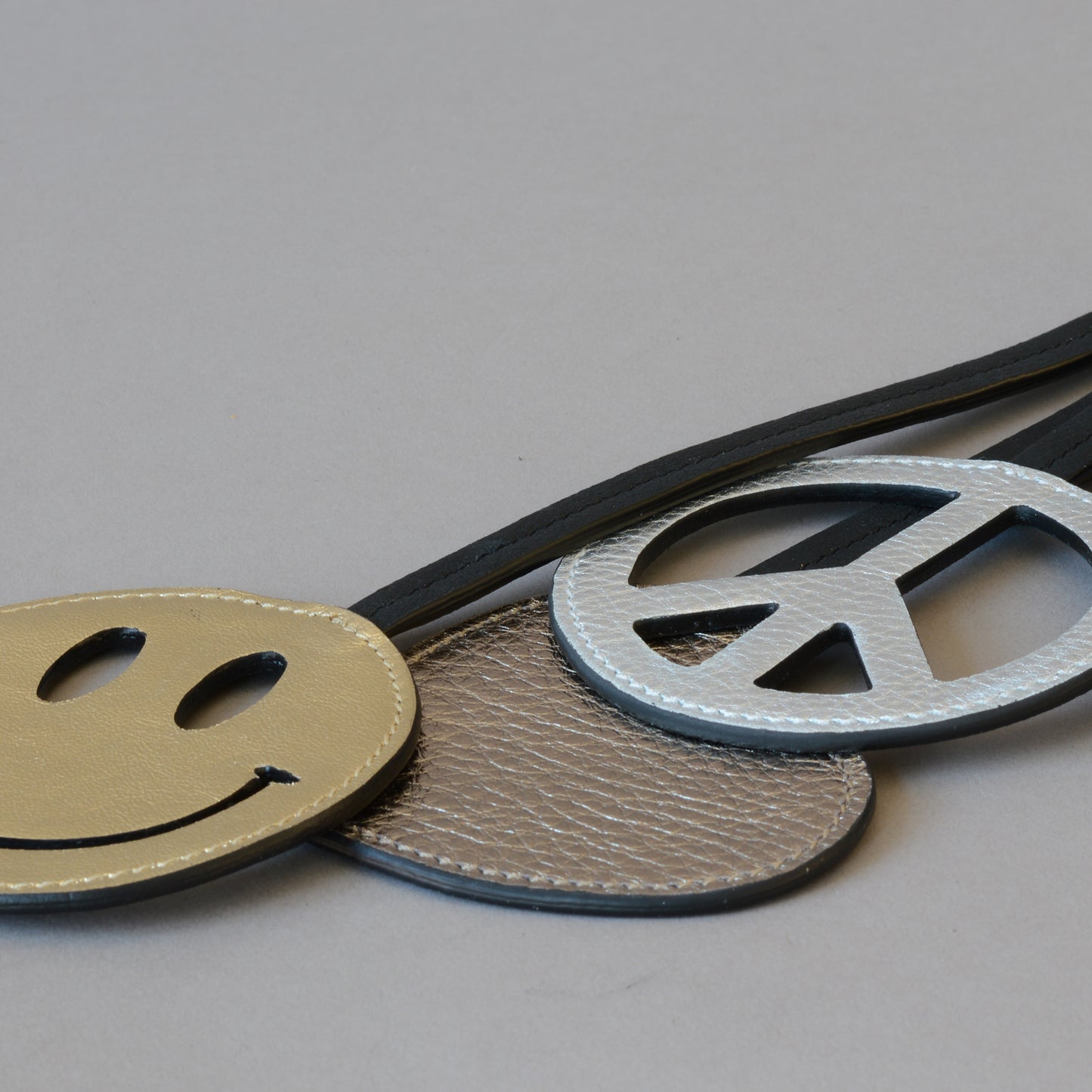 Bag Charm Quartet Black Gold
