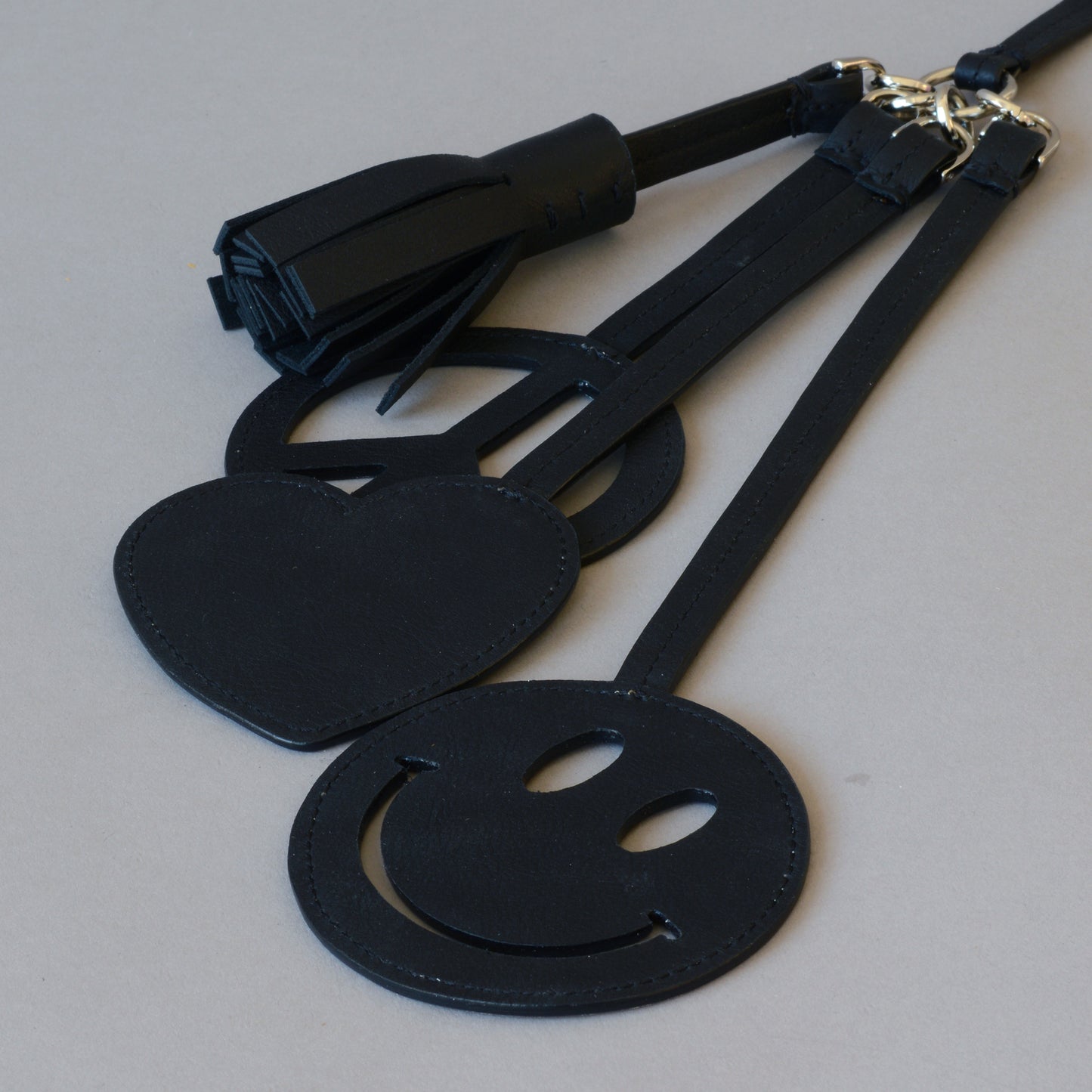 Bag Charm Quartet Black Gold