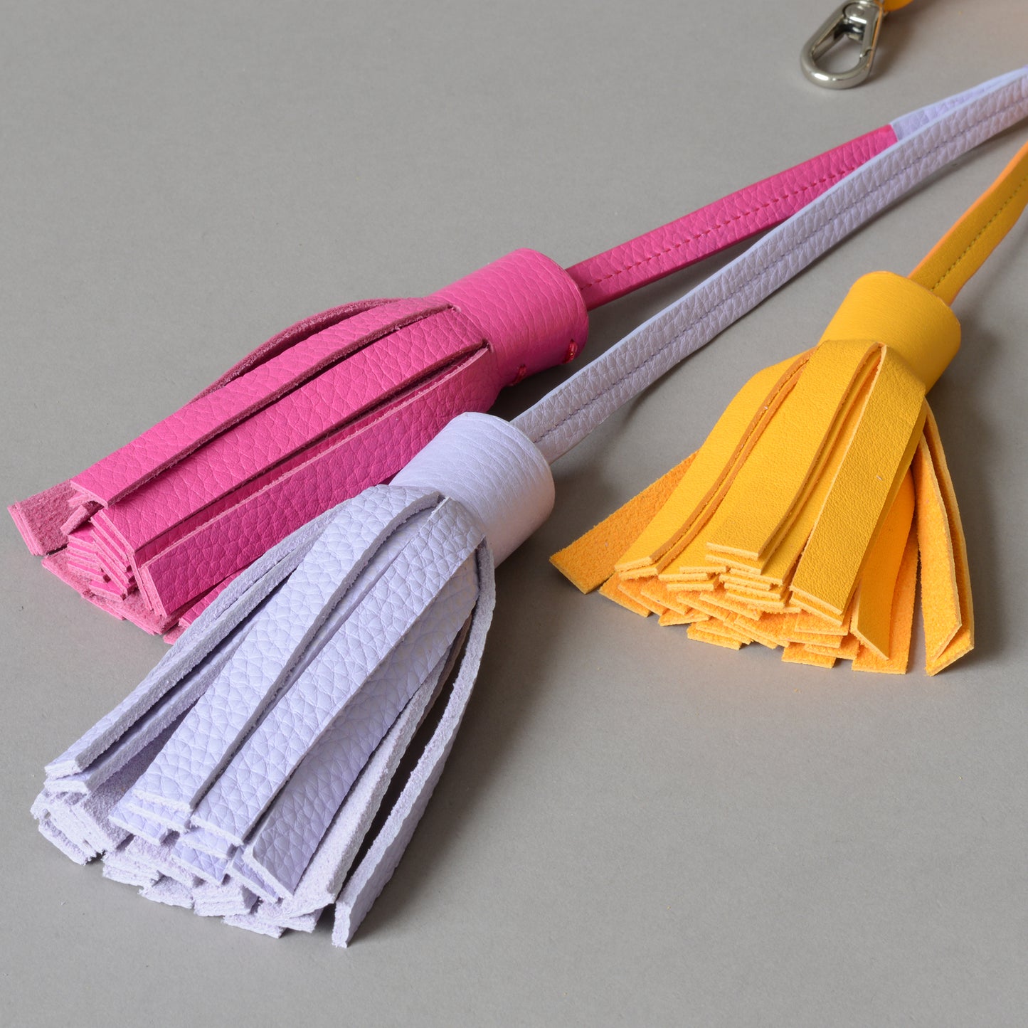 Bag Charm Tassel Trio
