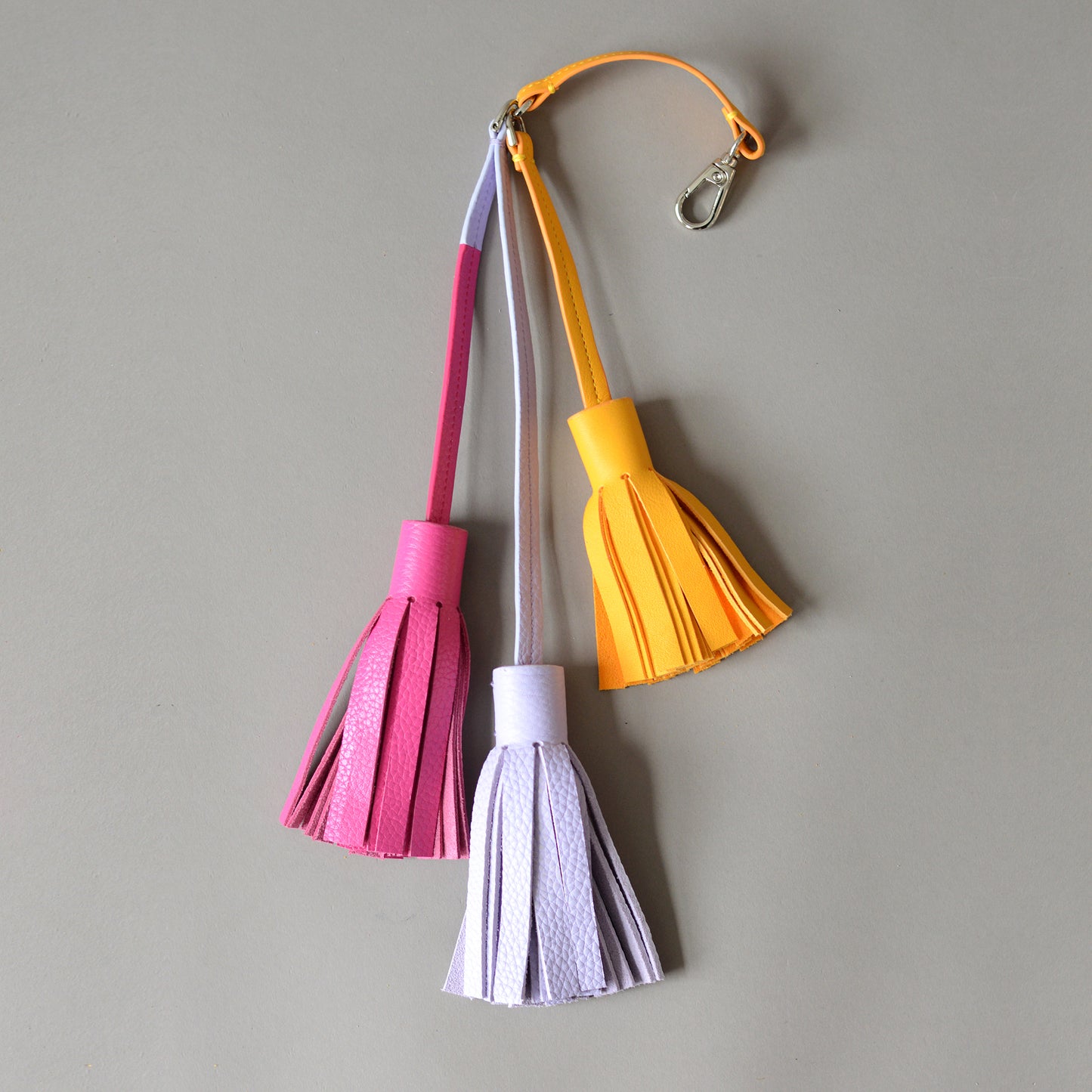 Bag Charm Tassel Trio