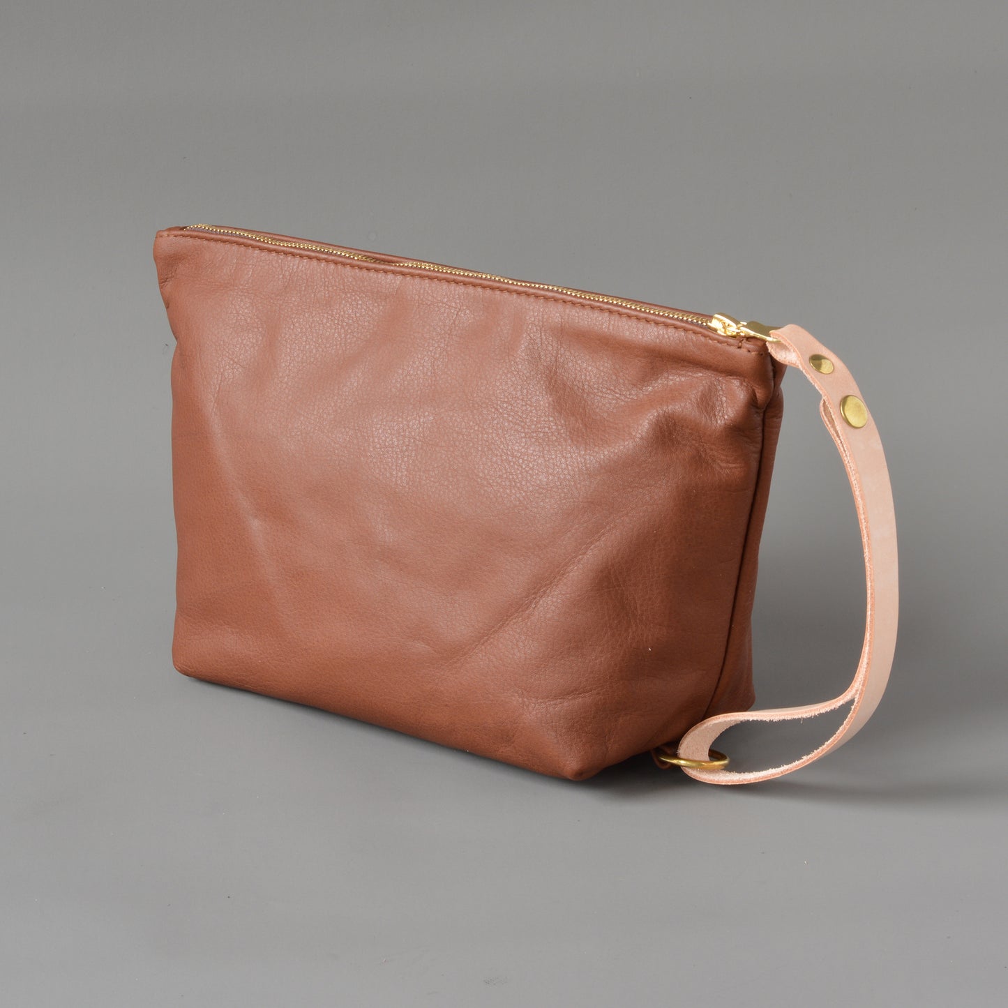 Wash Bag Tan