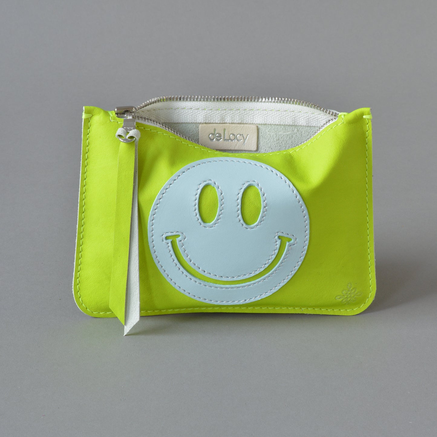 Purse Green Smiley