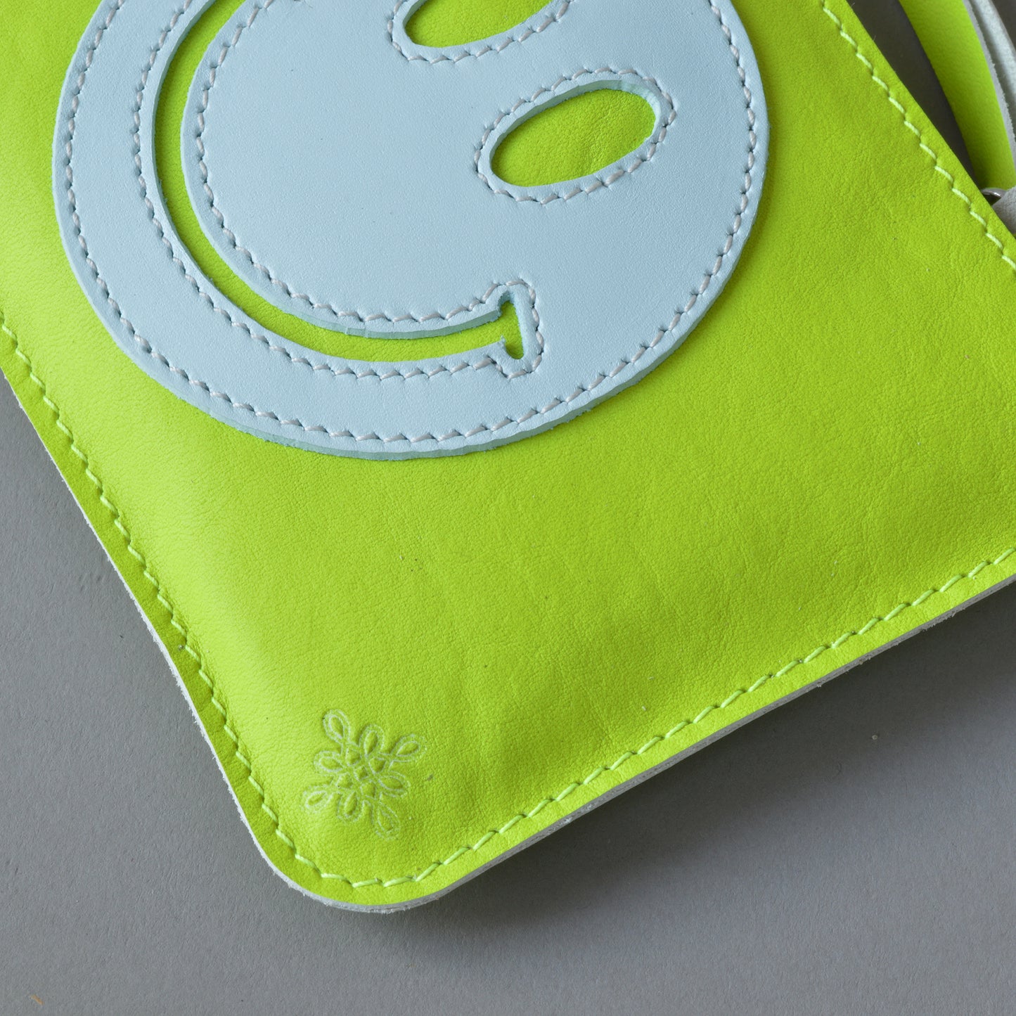 Purse Green Smiley