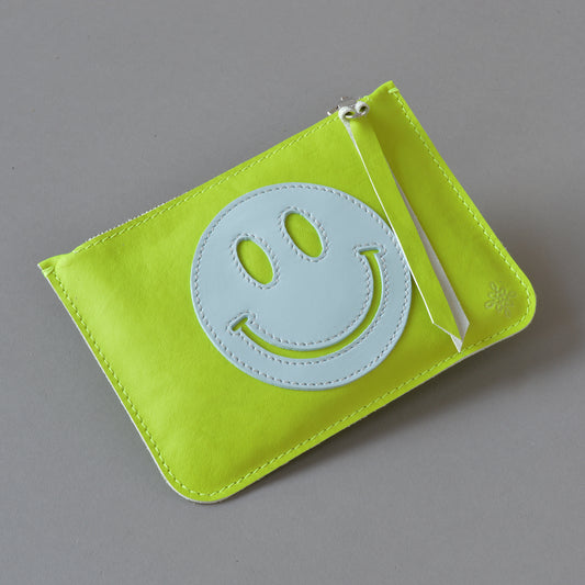 Purse Green Smiley