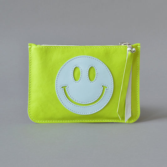 Purse Green Smiley