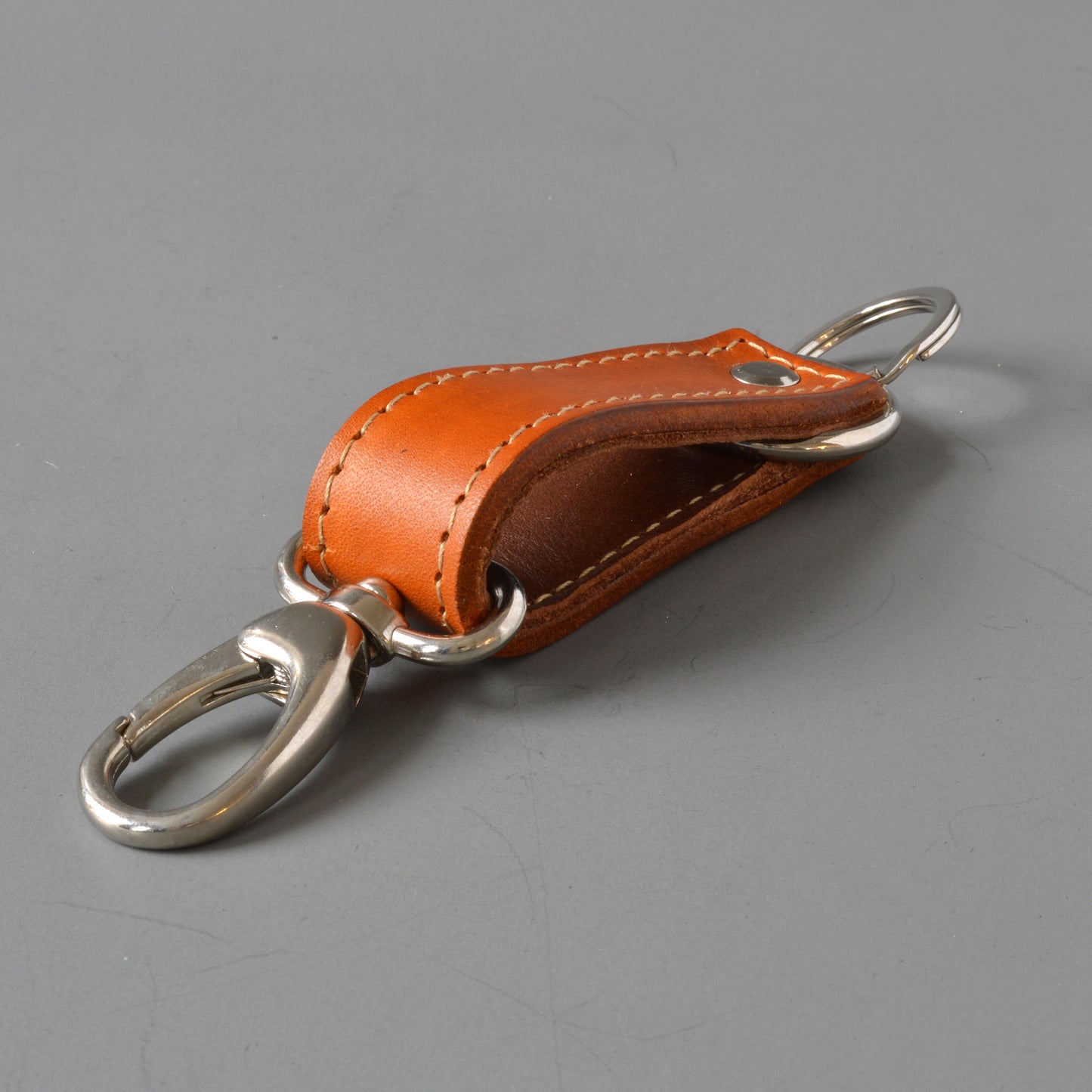 Vegetable Tanned Key Fob